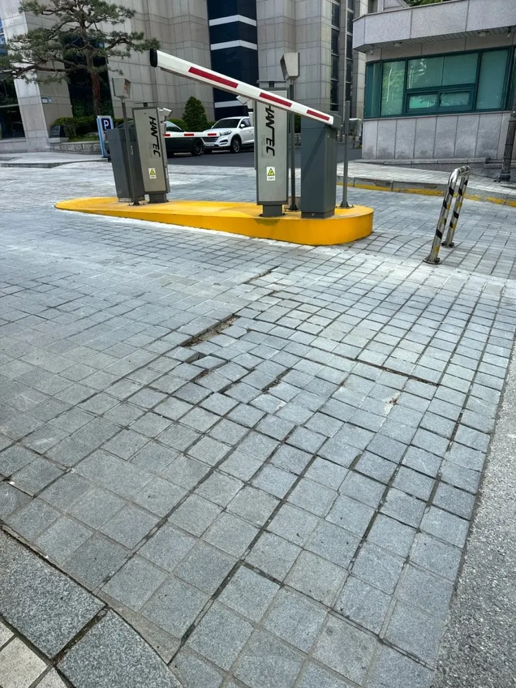 인터로킹 블록 시공 현장 사진 3